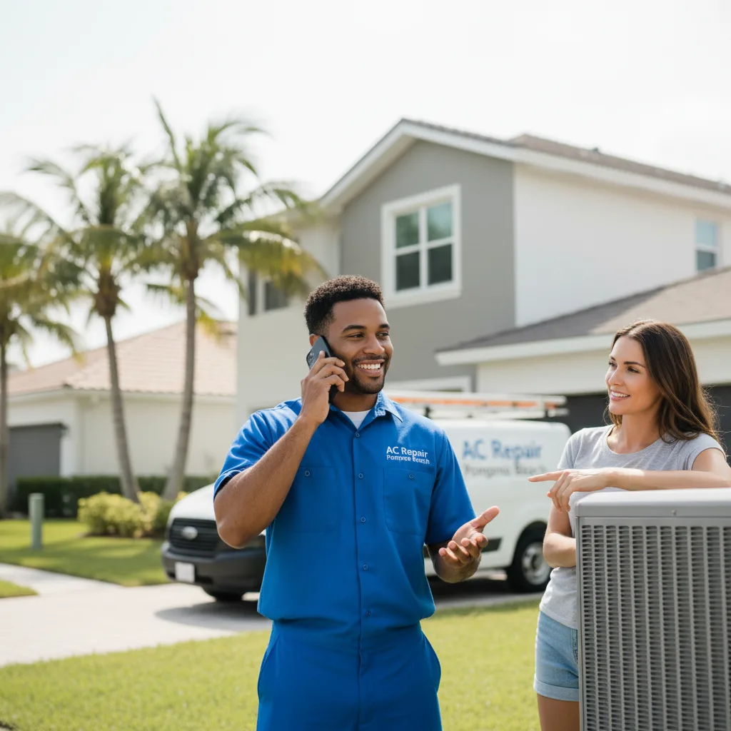 AC Repair Pompano Beach customer support in Eastvale